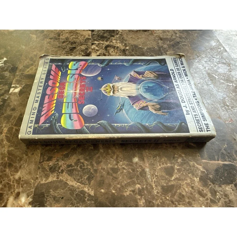 Awesome Sega Genesis Secrets II Strategy Guide Book SIP Gaming Mastery Series